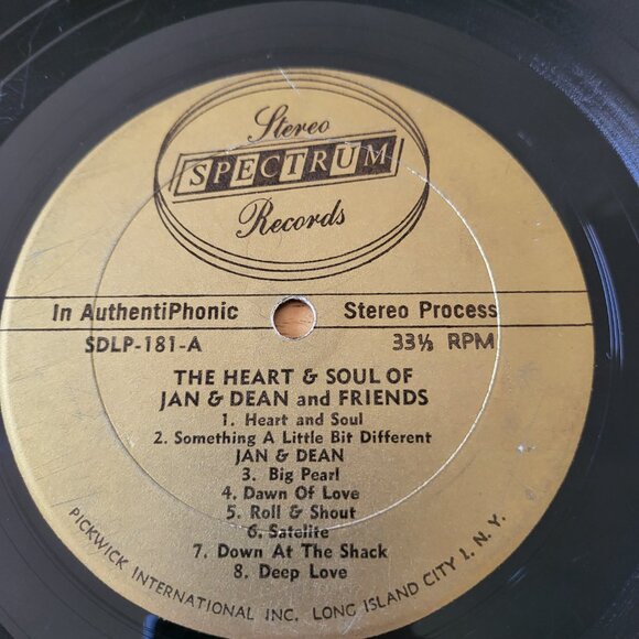 JAN & DEAN The Heart And Soul Of Jan & Dean LP 1962 Design Records DLP-181 LP9 - Picture 5 of 11